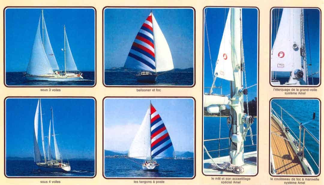 Amel Sail Plan Ballooner Original Folder Amel Sail Plan Ballooner Original Folder
